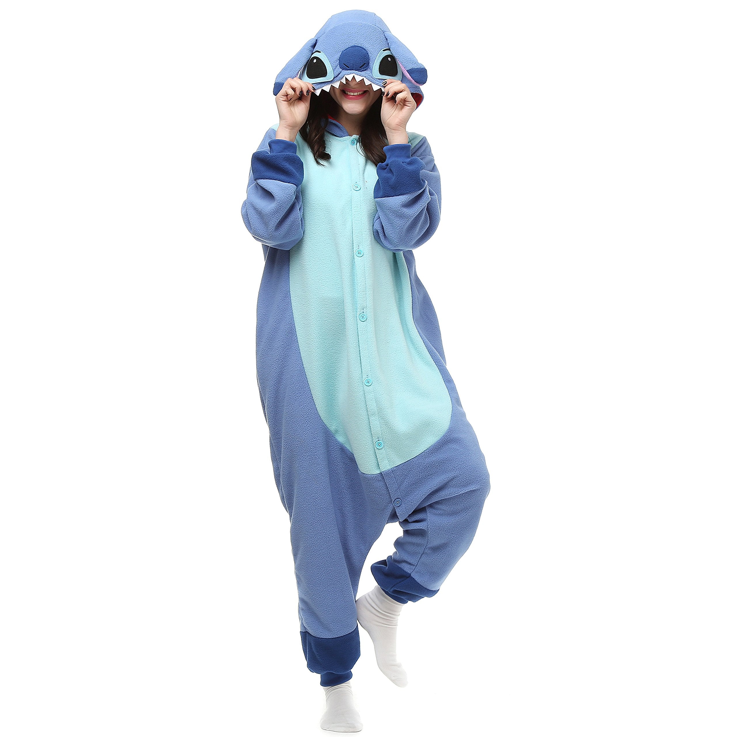 PALAY Adult Onesie Animal Pajamas Blue PALAY Adult Onesie Animal Pajamas Blue